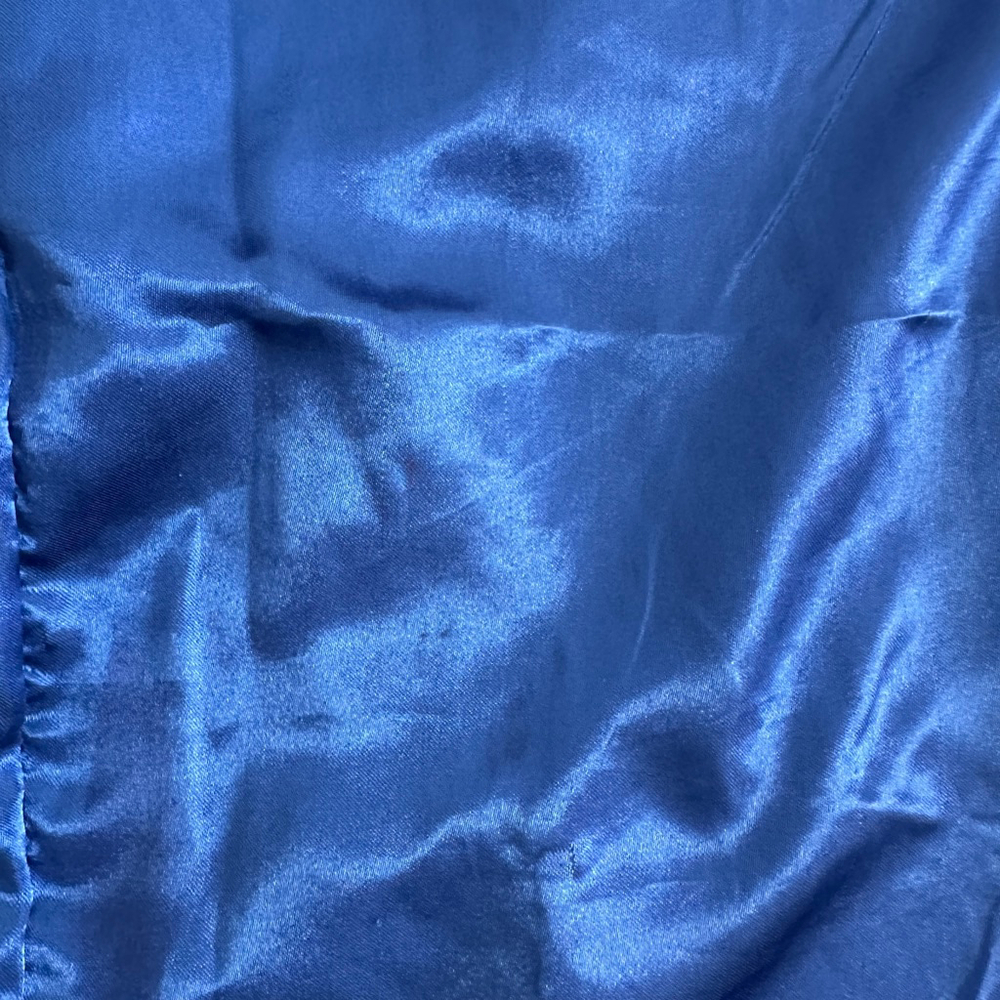 Girls Anna Inspired Halloween Costume Dress Blue Black Floral Size 120 - Picture 6 of 10